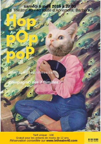 Affiche hop pop pop au 42