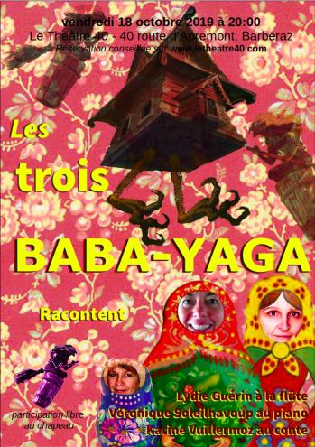 Affiche 3 baba yaga au 40