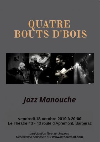 Affiche 4 bouts de bois