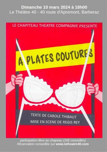 Affiche a plates coutures au 41