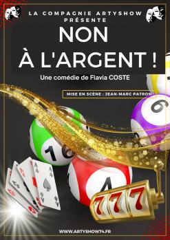 Affiche a3 non a l argent sans lieu ni date