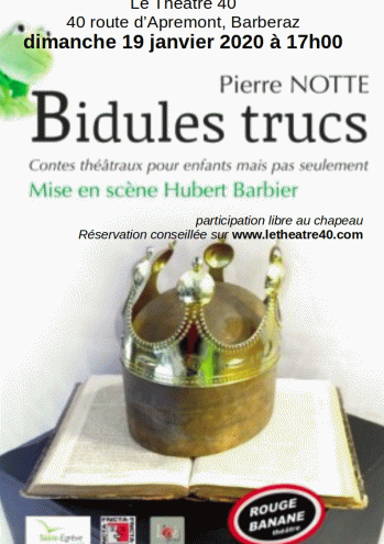 Affiche bidules trucs au 40