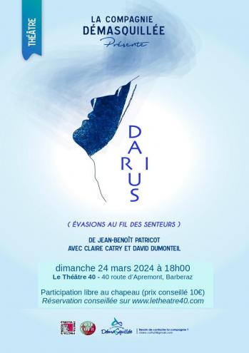 Affiche darius au theatre 40