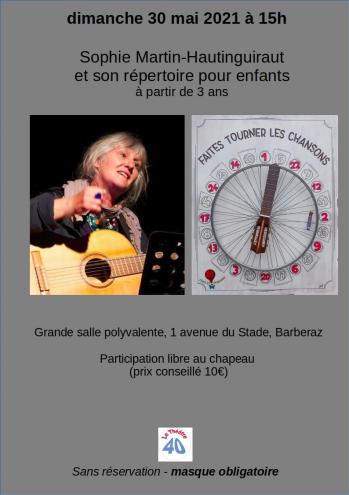 Affiche faites tourner les chansons