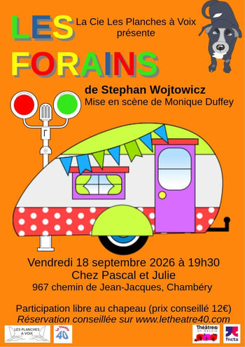 Affiche forains 18 09 2026 chez pascal et julie 1