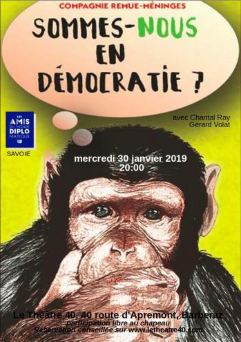 Affiche le 40 democratie 1