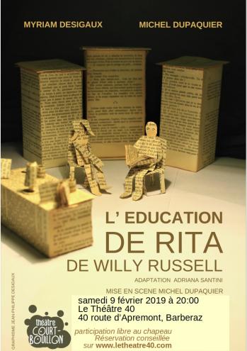 Affiche le 40 l education de rita 1