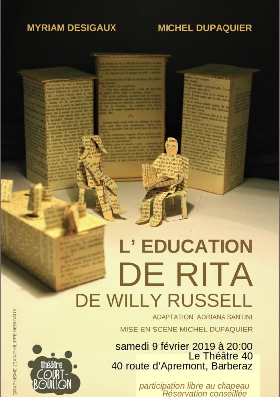 Affiche le 40 l education de rita