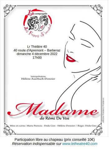 Affiche madame au 41