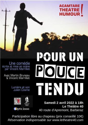 Affiche pouce tendu au 41