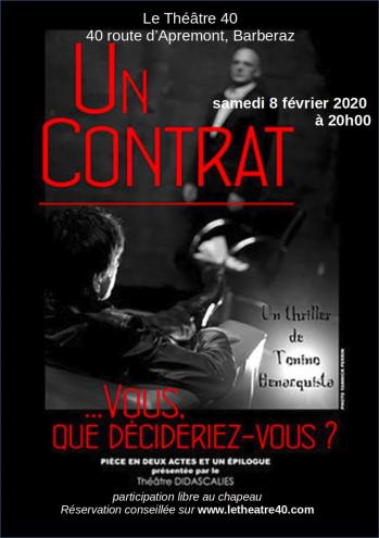 Affiche un contrat au 40